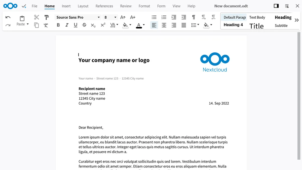 Nextcloud Office